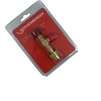 Rothenberger serviceventil, 1/4" SAE, 5/16" FSAE