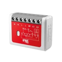 Indbygningsrel elektronisk Kip/Timer MTR1300EB-UP, Yokis, skrueklem