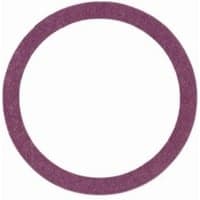 Fiberringspakning , rd, passer til 1 1/4" omlber