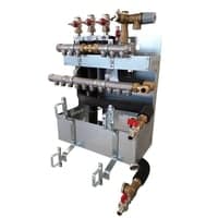 Fordelerunit Slimline 6, stl, gr - Metro Therm