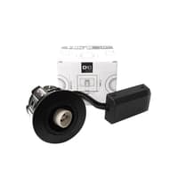 D10 Indbygningsspot, udendrs, sort - Hilux