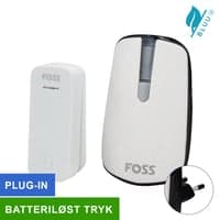 Trend drklokke Bluu 1 Novus, plug in, hvid