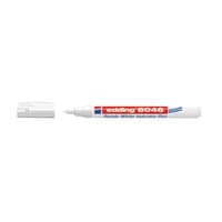 Edding industri pen 8046, permanent, rund spids, 1-3 mm, hvid