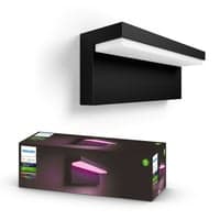 Philips Hue Nyro udendrs vglampe, Color & White ambiance, Zigbee, 710lm, sort