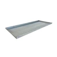 Galvaniseret hylde for KS-1 og KS-0.5, forberedt for skilleplader - Blika