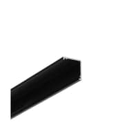 CABI12 DUO E aluprofil med hjrne LED skinne, 2 meter, sort anodiseret