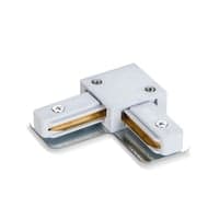 L-samler til 1-faset skinne, hvid, 1F2W
