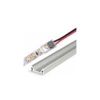 Lse ledninger til 8mm LED-strip, Tynd, IP20, Enkeltfarvede Strips, Aluprofiler