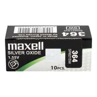 Silver-Oxid, SR621SW (364), 1,55V, 10-pak