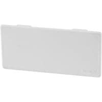 Hager Kabelkanal LF - Endestykke, 60 x 190 mm (til LF 60190), perlehvid