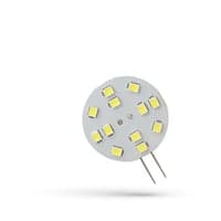G4 LED pre, 2W, 12V, 30mm, kold hvid - Ikke dmpbar