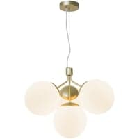 Ivona 4 pendel, E27, messing, 54,2 cm x 54,2 cm x 41,5 cm - Nordlux