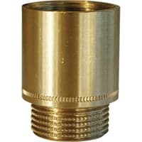 haneforlnger 1/2" x 50 mm, muffe/nippel, r messing